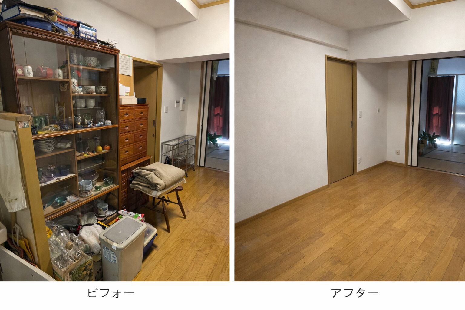 【作業事例】板橋区・1Rマンションでの遺品整理