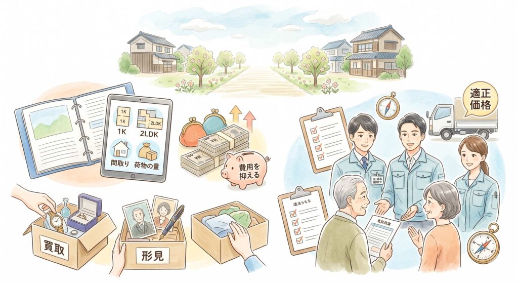 遺品整理の費用に関する画像